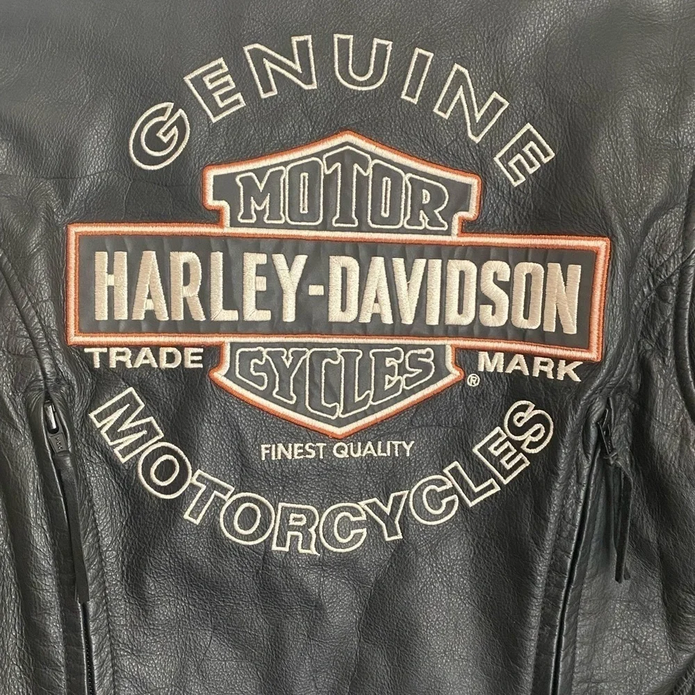 Harley Davidson Miss Enthusiast Jacket NWOT Small​​​​​​​ - Picture 3 of 15